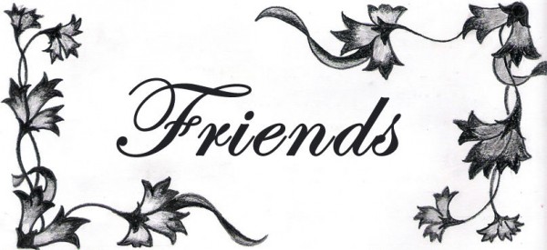 Floral Image of Friends