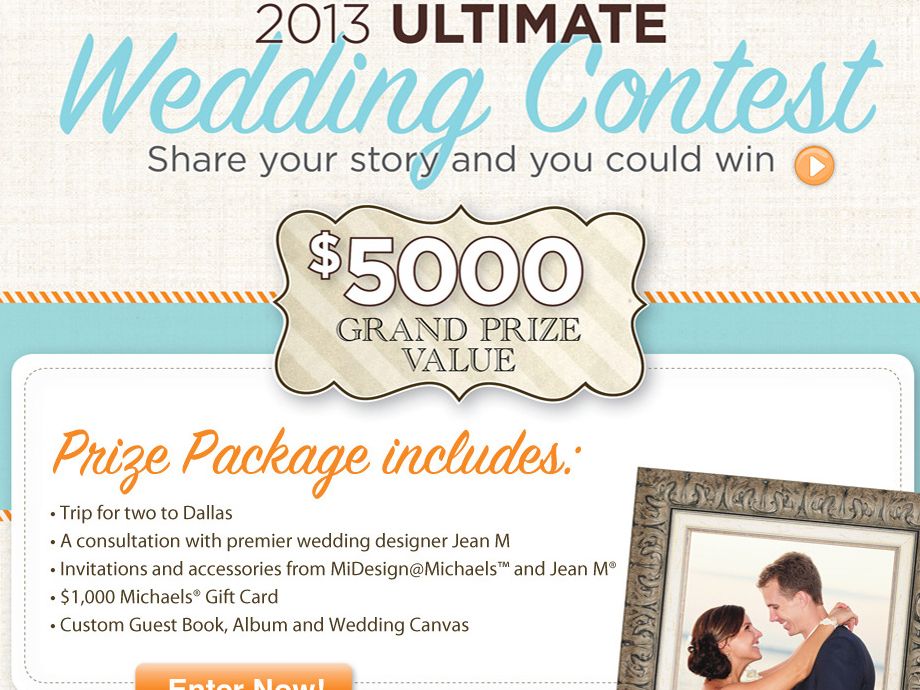 2013 Ultimate Wedding Contest Sweepstakes Fanatics