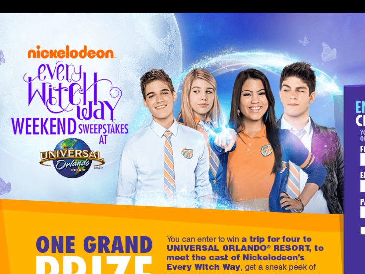 Nick Com Sweepstakes Every Witch Way - nick com every witch way weekend sweepstakes sweepstakes fanatics Nick Com Sweepstakes Every Witch Way - nick com every witch way weekend sweepstakes sweepstakes fanatics