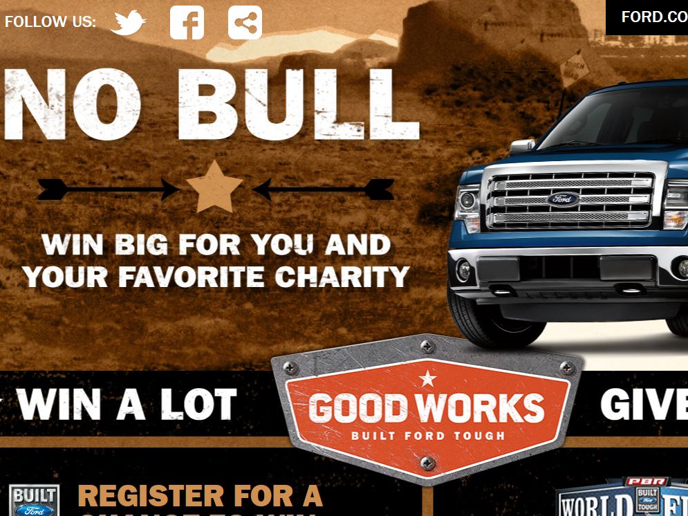Built ford tough invasion sweepstakes #10