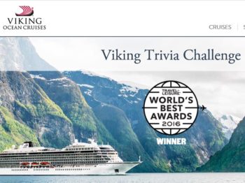 viking sweepstakes cruises trivia challenge river homelands chance cruise enter win two